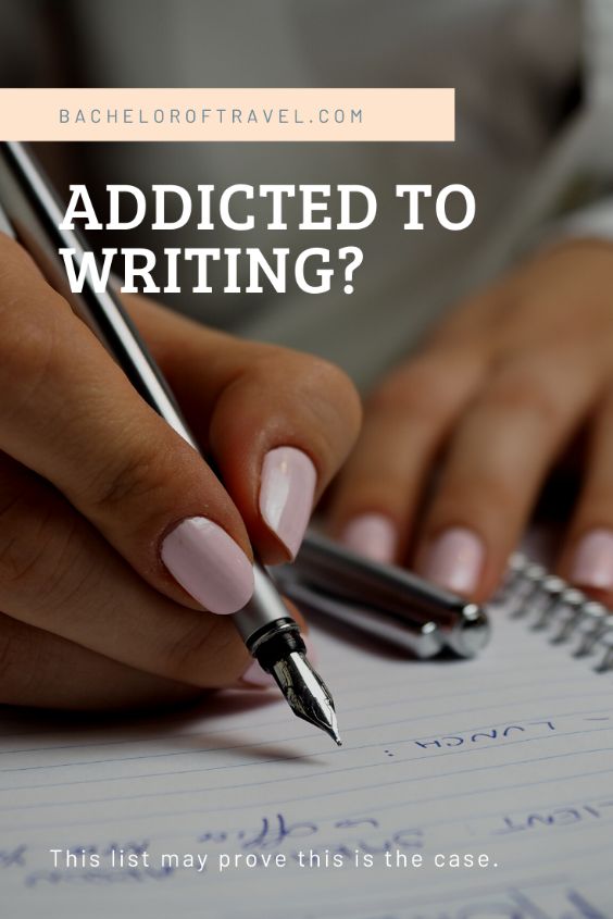 addicted to writing